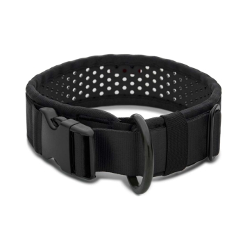 SOFTY Halsband | Länge: 55-61cm | Breite: 5,1cm | Farbe: schwarz/schwarz